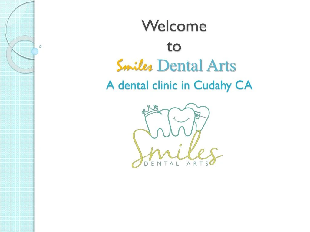 welcome to smiles dental arts