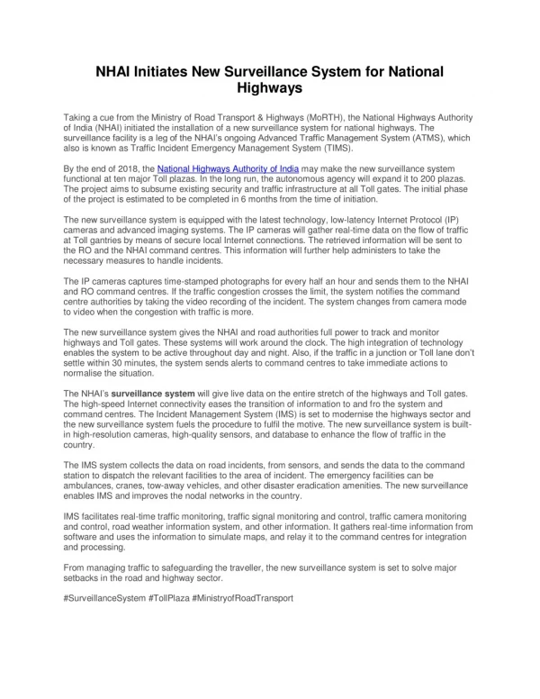 NHAI Initiates New Surveillance System for National Highways.pdf