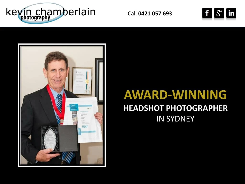 award winning headshot photographer in sydney