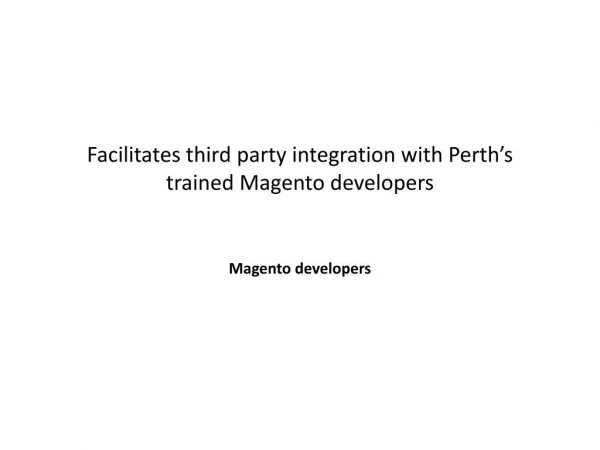 Magento is Mobile and SEO Friendly by Perthâ€™s Magento Developers