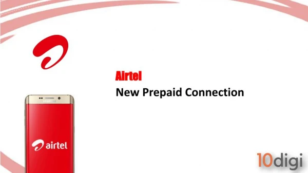 Airtel New Prepaid Connection with 10digi