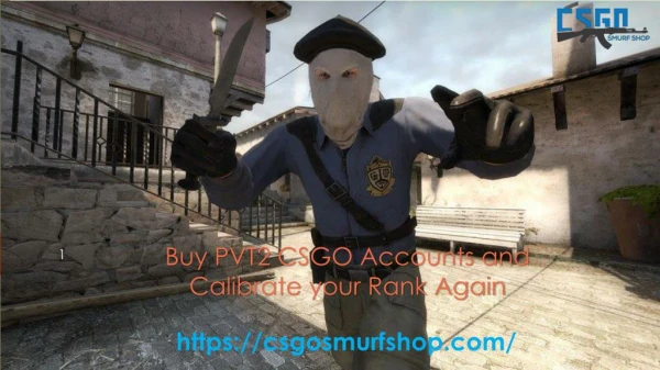 Buy PVT2 CSGO Accounts and Calibrate your Rank Again