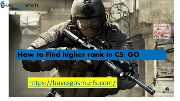 How to find higher rank in CSGO?