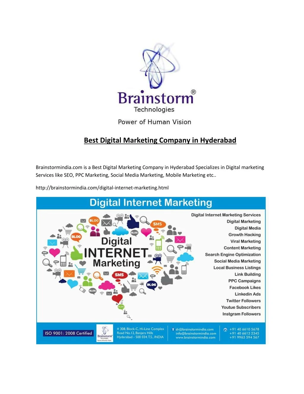 best digital marketing company in hyderabad