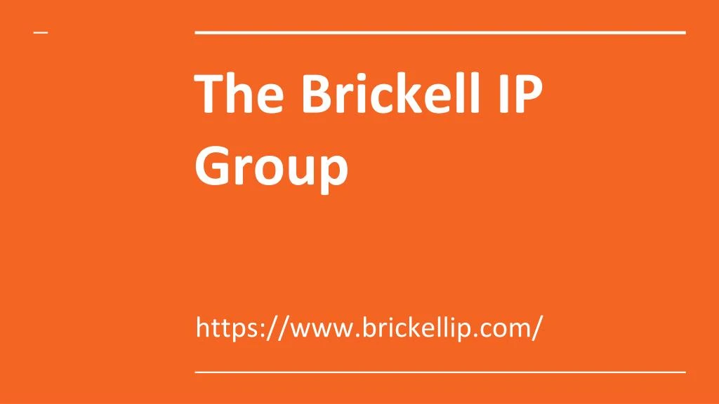 the brickell ip group
