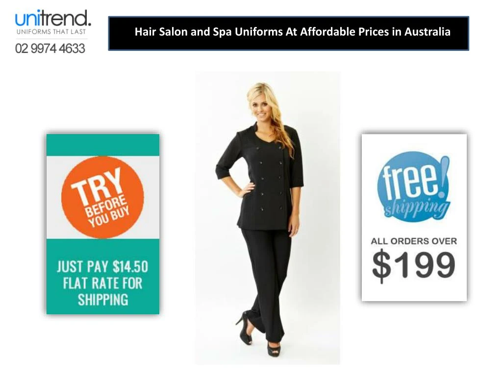 hair salon and spa uniforms at affordable prices