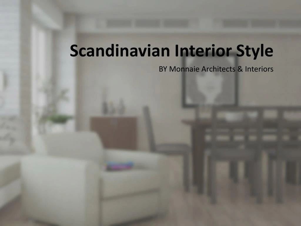 scandinavian interior style
