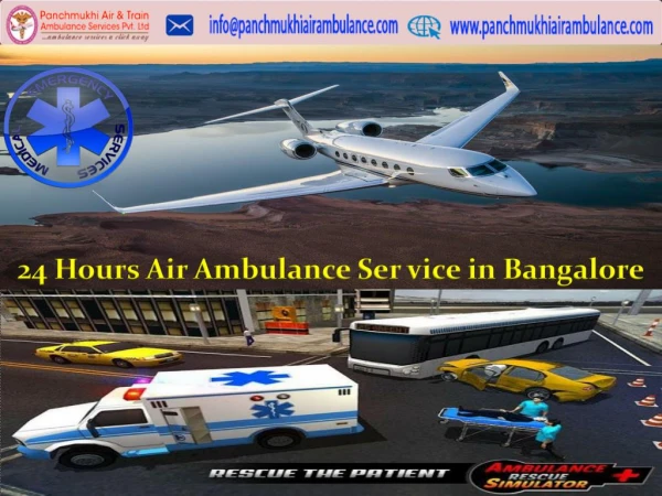 Low Budget Medical Support By Panchmukhi Air Ambulance Service In Bangalore