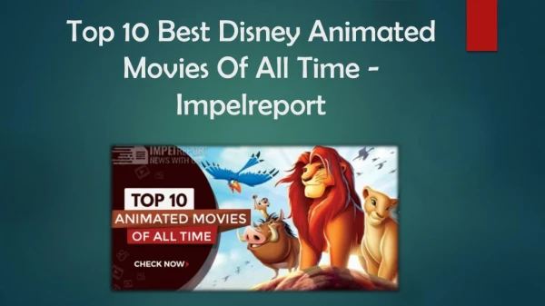10 Best Disney Animated Movies Of All Time Impelreport