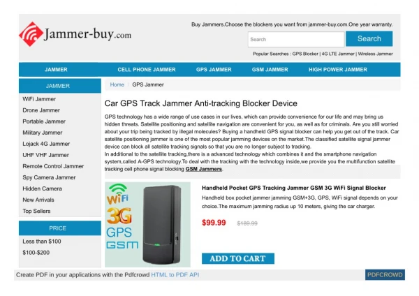 portable gps jammer anti tracking