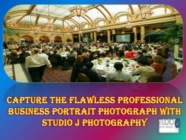 Capture the flawless professional Business Portrait Photograph with Studio J Photography