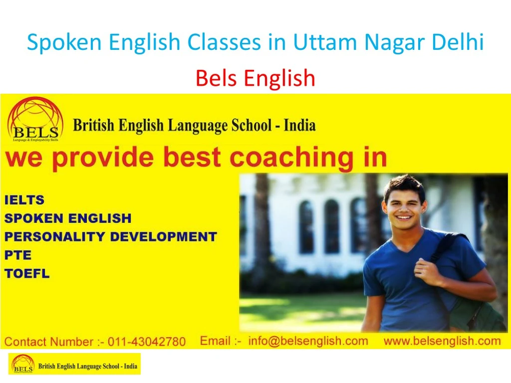 spoken english classes in uttam nagar delhi bels