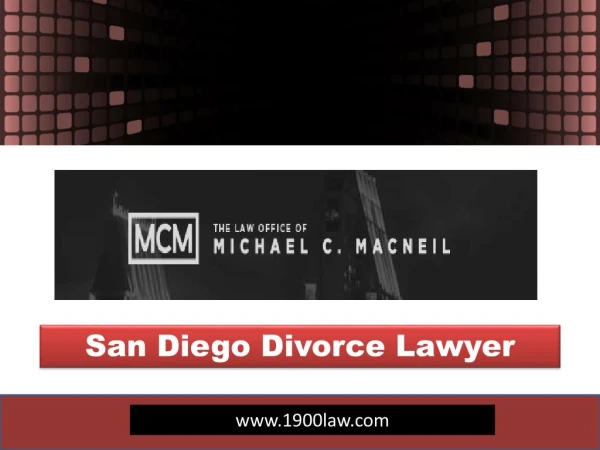 San Diego Divorce Lawyer