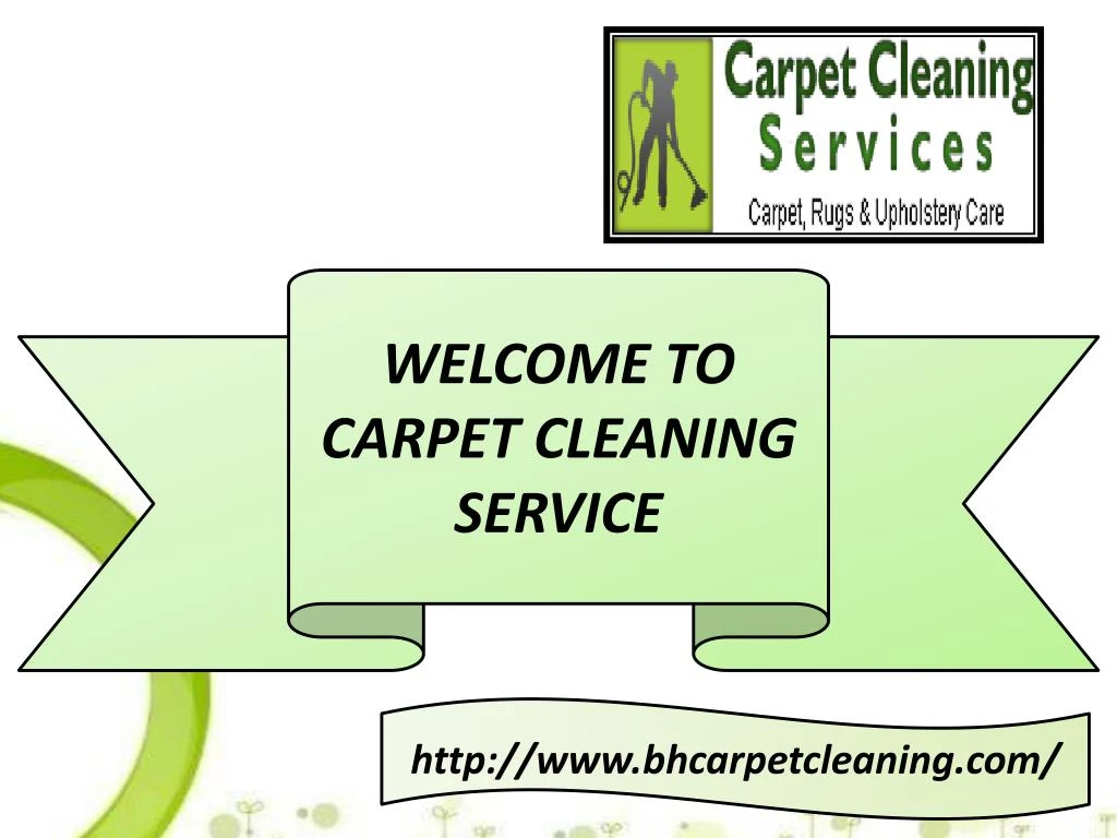welcome to carpet cleaning service