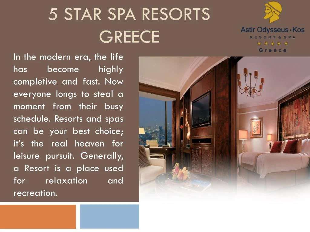 5 star spa resorts greece