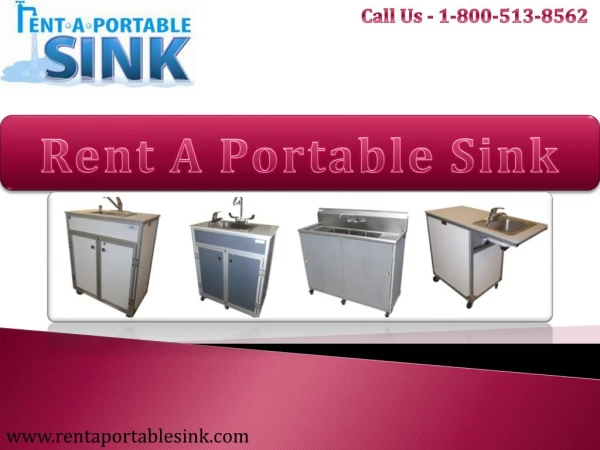 Portable Sink Rental Services To Maintain Hygiene and Health