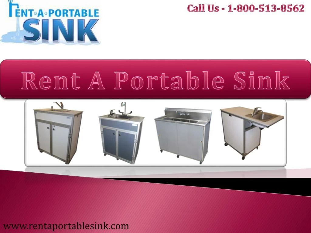 rent a portable sink