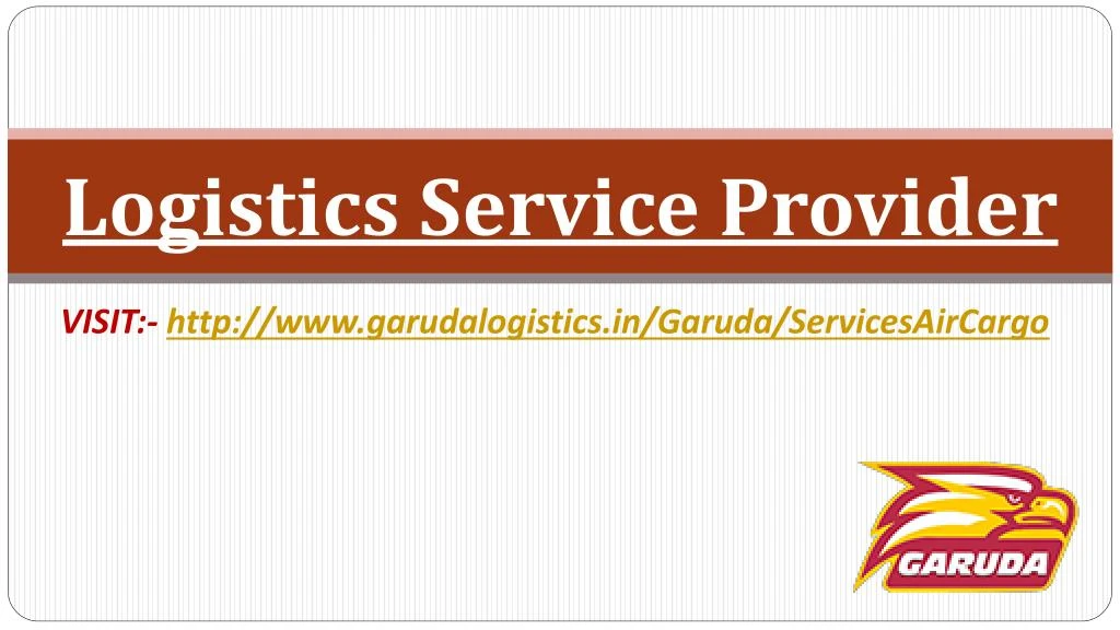 logistics service provider