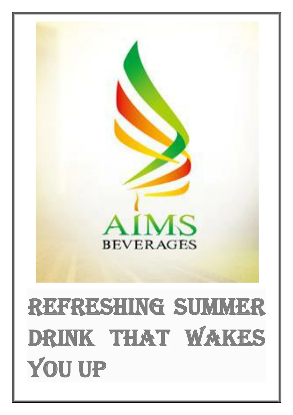 refreshing summer refreshing summer drink that