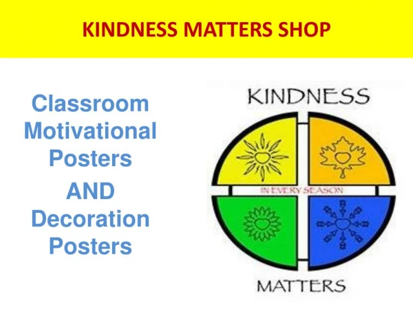 Classroom posters to increase performance of students