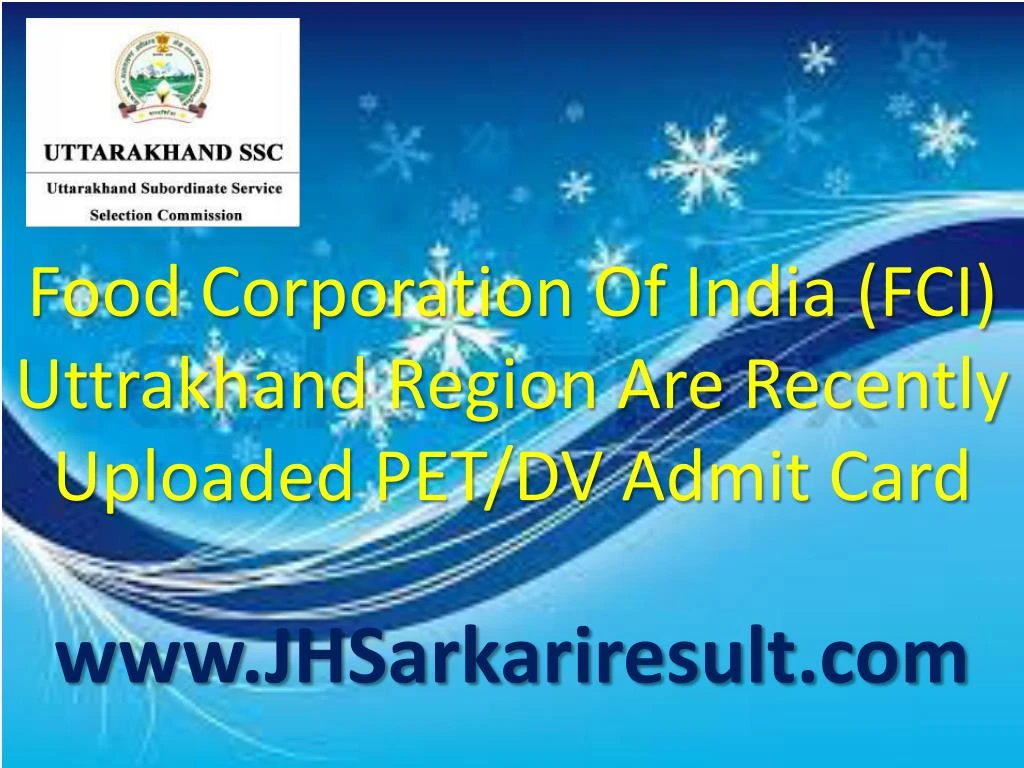food corporation of india fci uttrakhand region