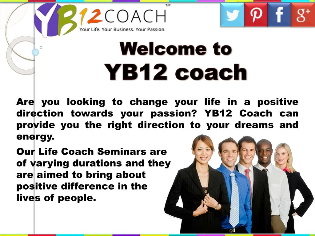 welcome to yb12 coach
