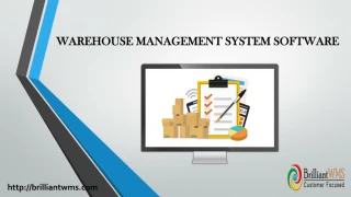 warehouse inventory management system - slide 1