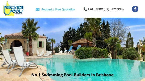 No 1 Swimming Pool Builders in Brisbane