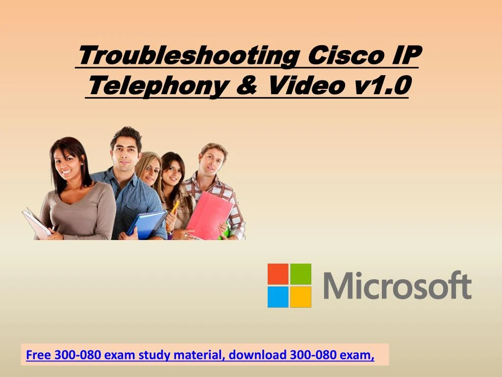 troubleshooting cisco ip telephony video v1 0