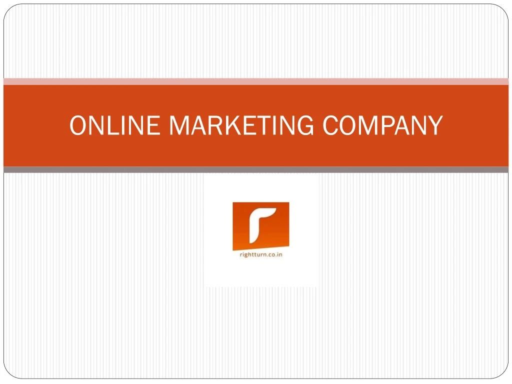 online marketing company