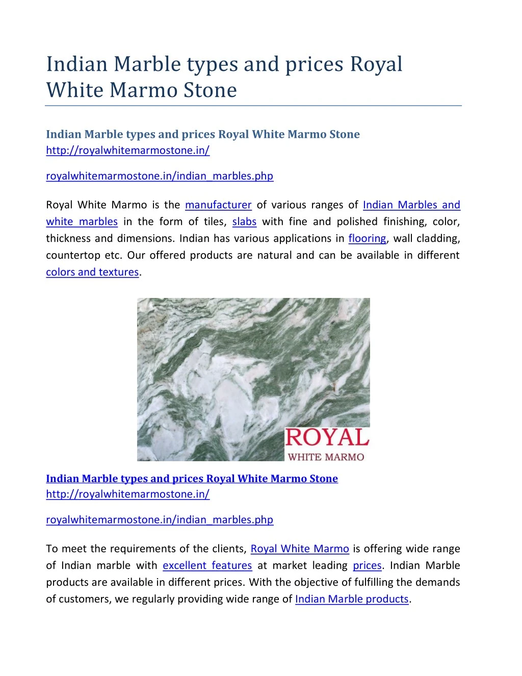 indian marble types and prices royal white marmo