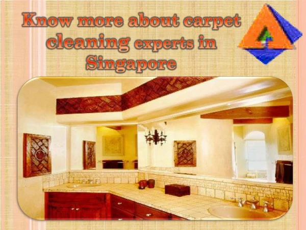 Know more about carpet cleaning experts in Singapore