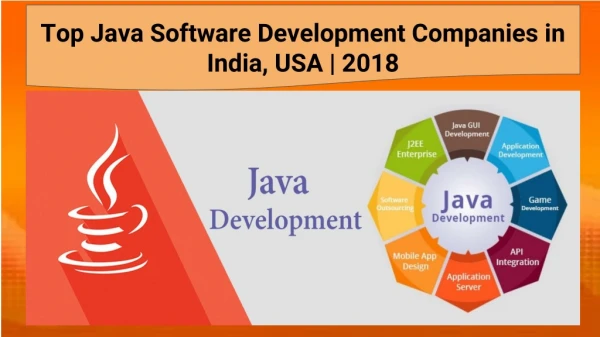 Top Java Software Development Companies in India, USA | 2018