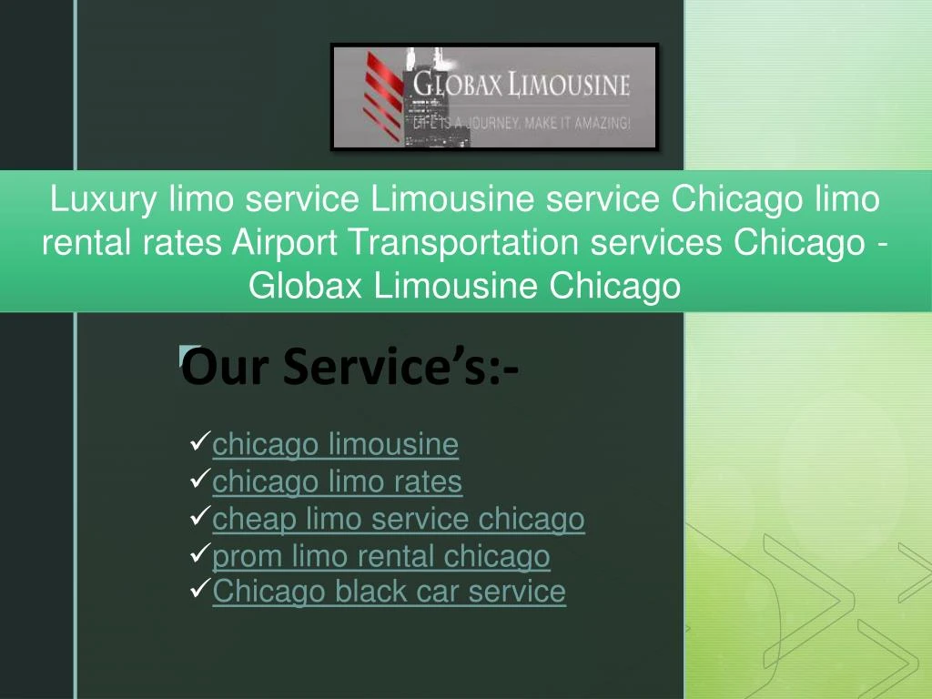 luxury limo service limousine service chicago