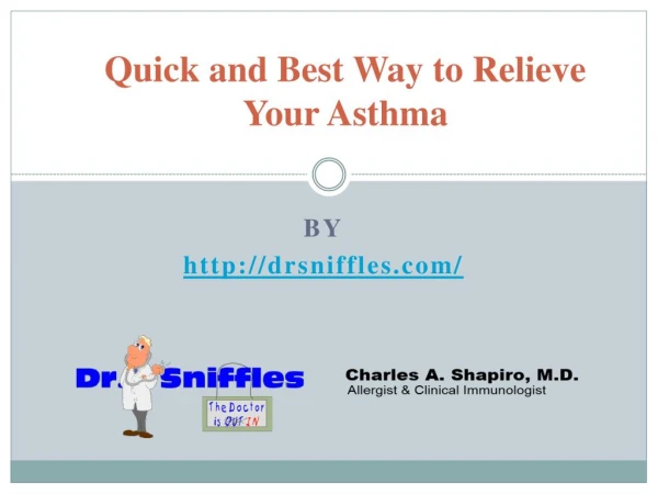 quick and best way to relieve your asthma