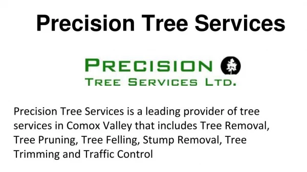Precision Tree Services Ltd.