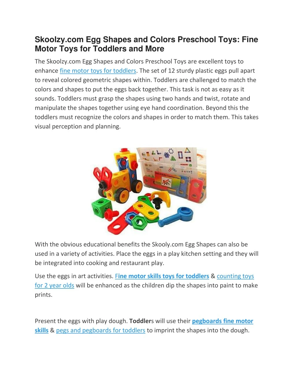 skoolzy com egg shapes and colors preschool toys