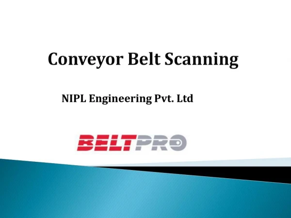 Conveyor Belt Scanning