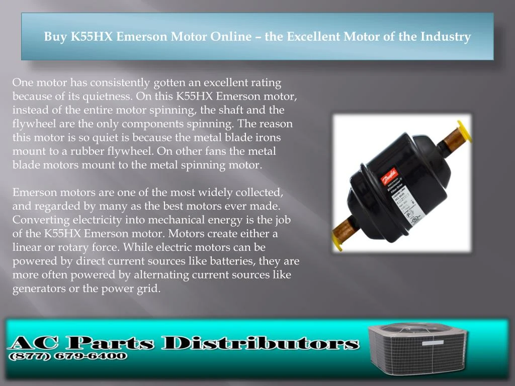 buy k55hx emerson motor online the excellent