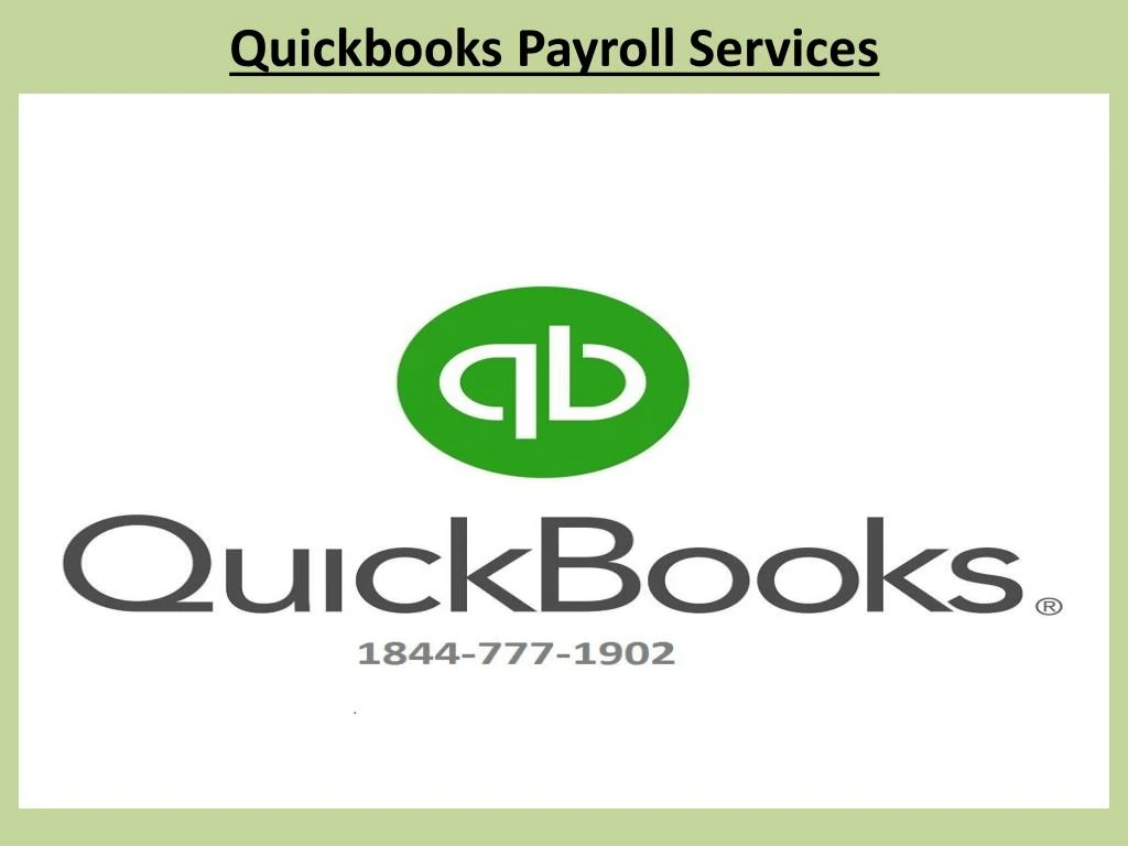 quickbooks payroll s ervices