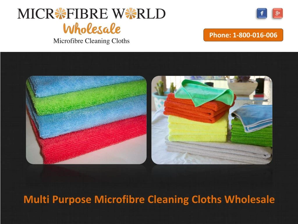 multi purpose microfibre cleaning cloths wholesale