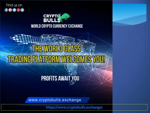 Cryptobulls Exchange, Best Cryptocurrecncy Exchnage