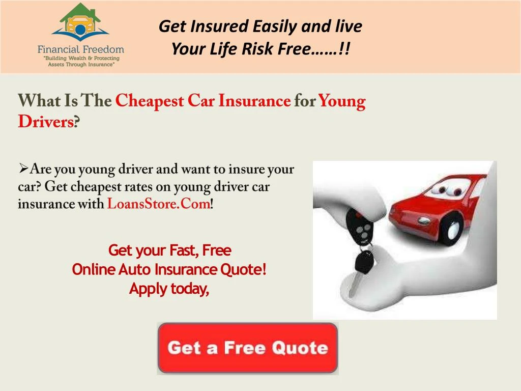 get insured easily and live your life risk free
