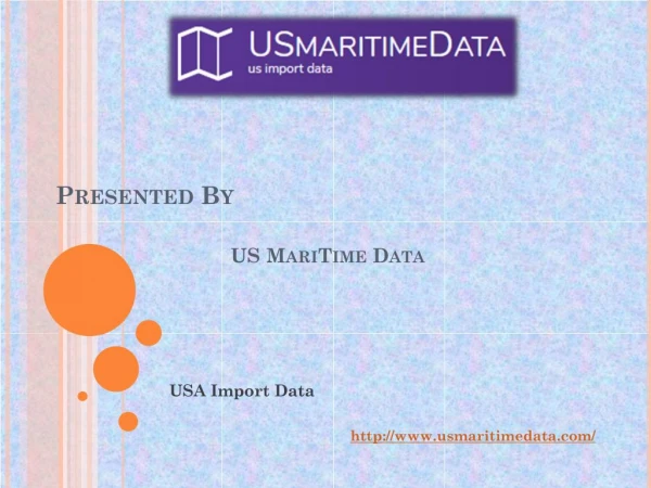 Top Import Products of USA - Presented By - US MariTime Data