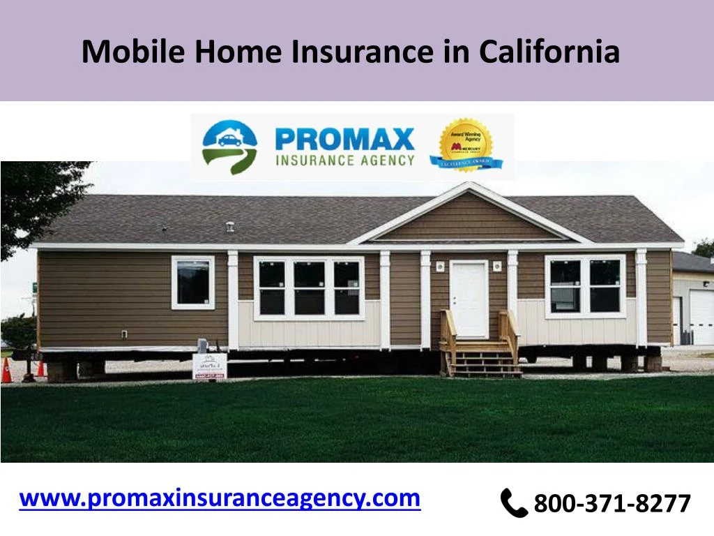 mobile home insurance in california