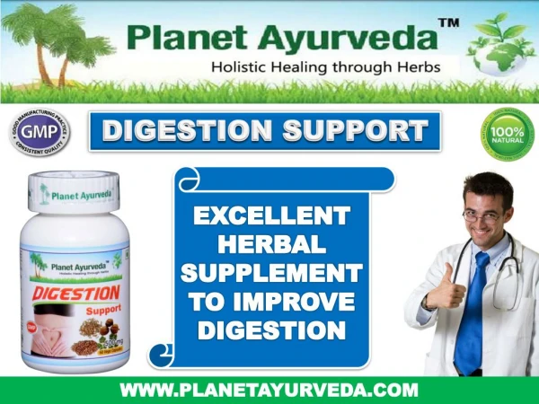 Excellent Herbal Supplement To Improve Digestion - Digestion Support Capsules