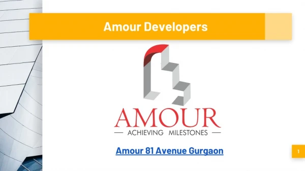Amour 81 Avenue Gurgaon