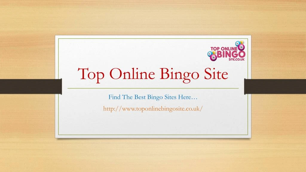 top online bingo site