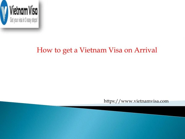 How to get a Vietnam Visa on Arrival