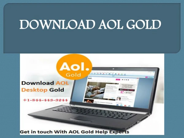 Download AOL Gold 1-844-443-3244